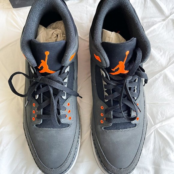 Air Jordan 3 “Fear” Retro - Sz 13 Sneakers CT8532-080 - Picture 10 of 12